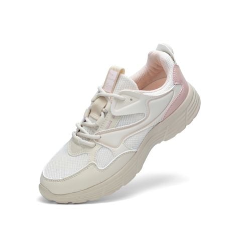 Giày Thể Thao Biti's Helio Teen Nữ Màu Kem BSG008100KEM