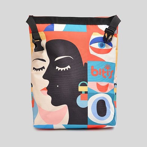 Túi Vải Thời Trang Biti's Nữ Màu Kem BBTW00400KEM